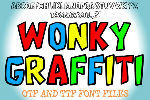 Bring Urban Edge to Your Creations with Wonky Graffiti Font