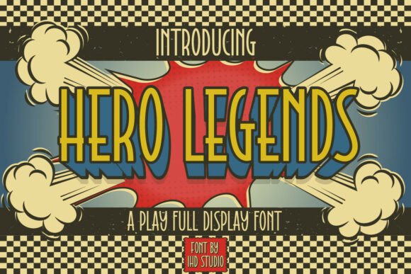 Bring Your Creations to Life with Hero Legends Font