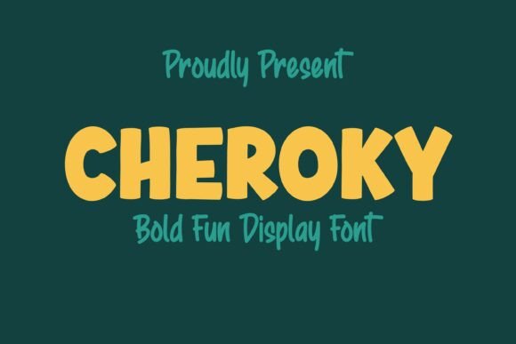 Cheroky: A Fun and Friendly Font for Your Brand