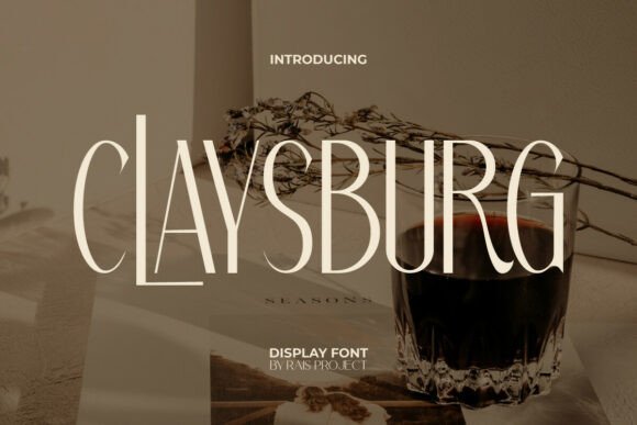 Claysburg: The Perfect Font for Eye-Catching Campaigns
