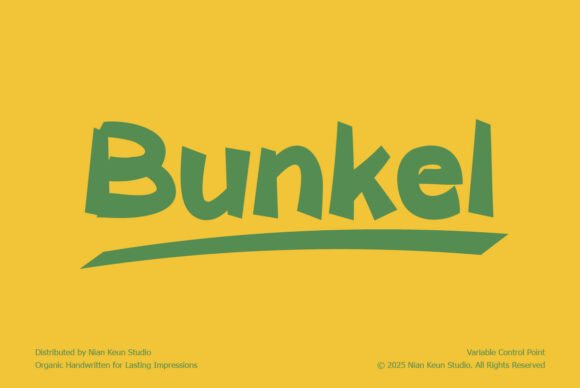 Discover Bunkel: A Playful Typeface for Editorial Design