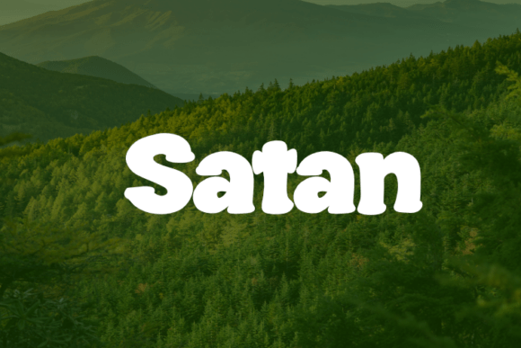 Discovering Satan: A Modern Typeface for Editorial Design