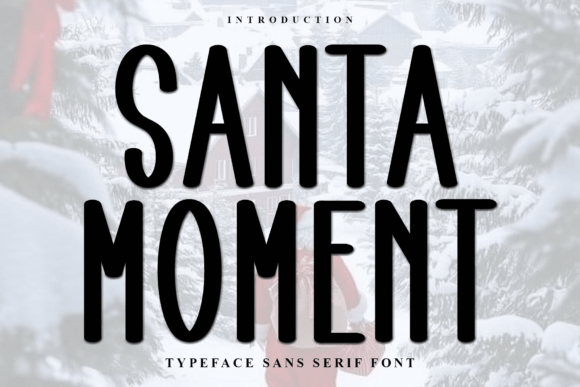 Enhance Your Web Design with Santa Moment Font
