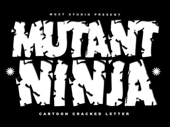Exploring Mutant Ninja: A Bold Display Font