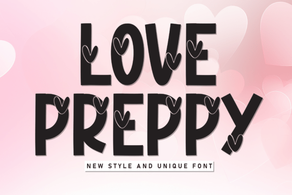 Love Preppy: A Versatile Display Font for Modern Web Design