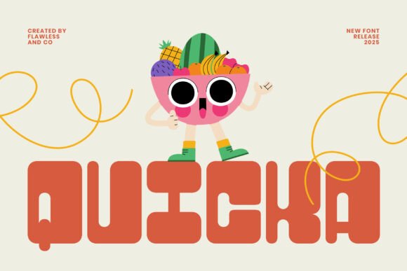 Quicka: A Bold Display Font for Dynamic Web Design