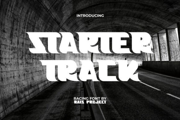 Starter Track: The Ultra-Bold Font for High-Impact Marketing