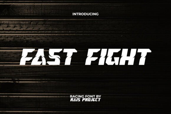 Transform Your Brand with Fast Fight Display Font