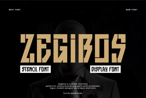 Zegibos: A Bold Font for Eye-Catching Campaigns